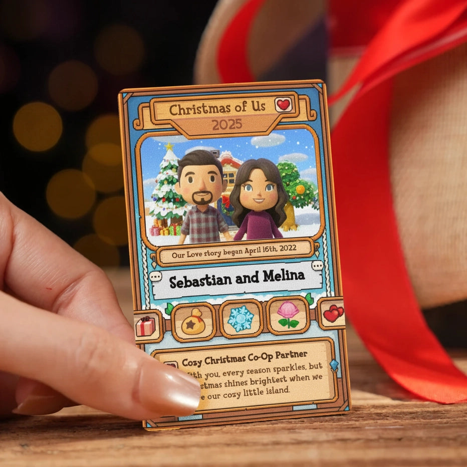 Personalized Couple Metal Card