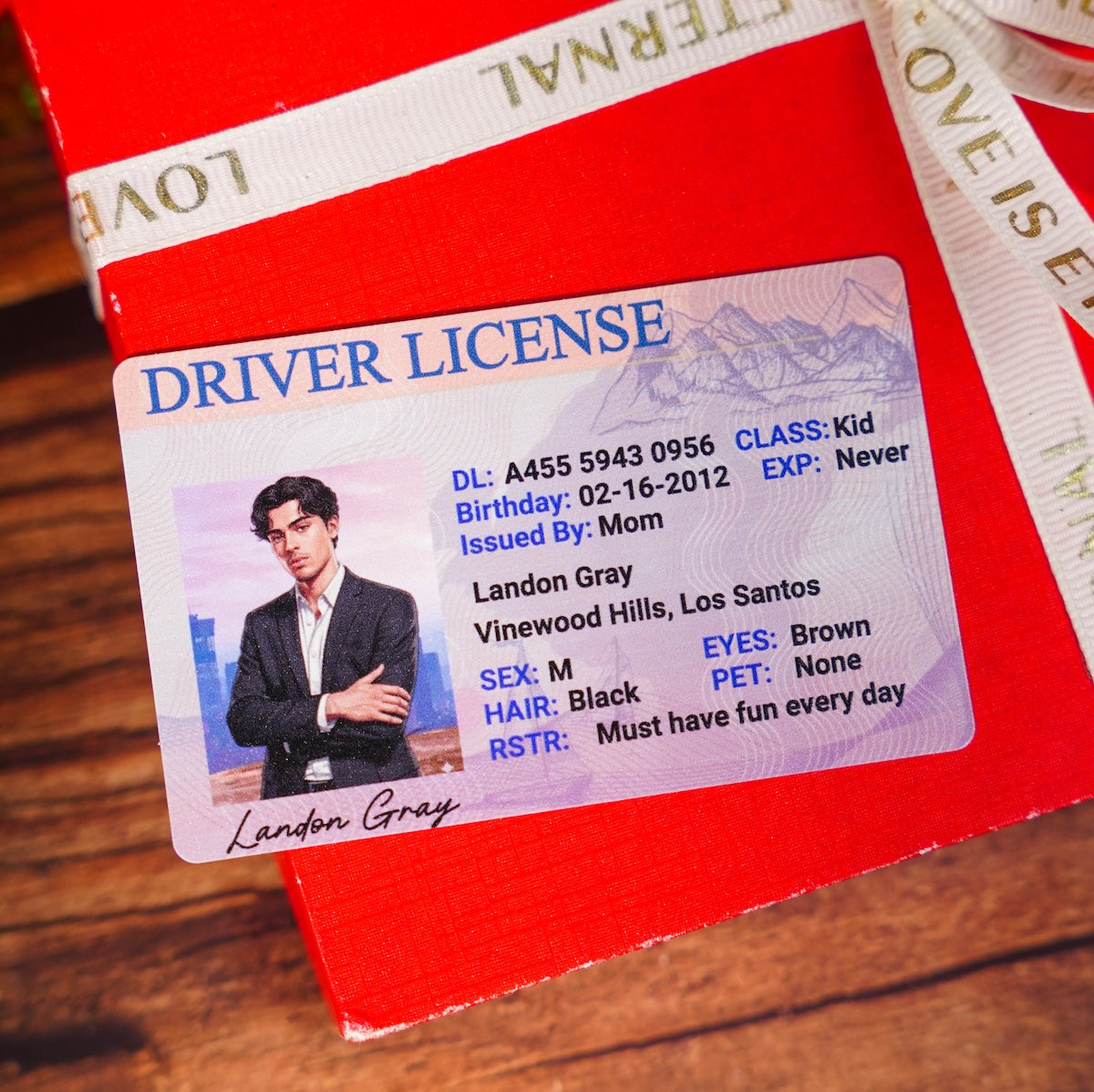 Custom GTA-Inspired Driver License - Metal Card